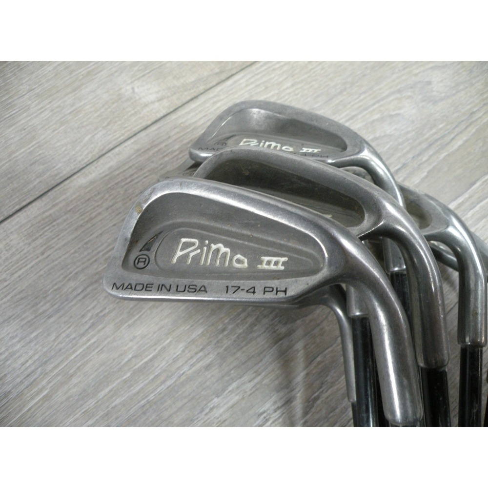 Primo III Golf Irons Set 3-PW "MADE IN USA" Aldila Designed Black Graphite
